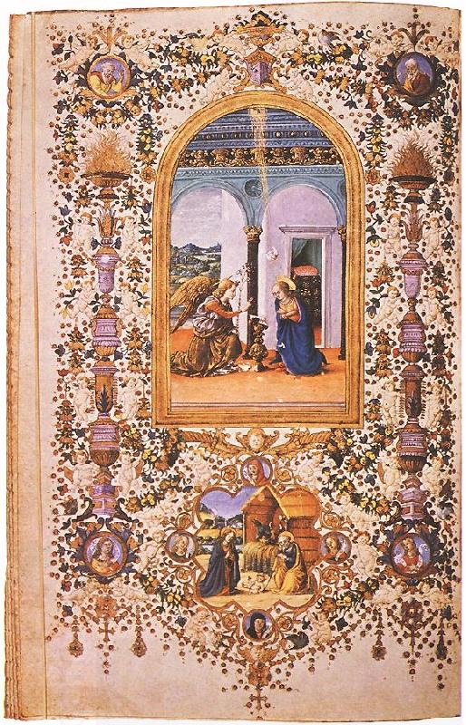 CHERICO, Francesco Antonio del Prayer Book of Lorenzo de' Medici  jkhj China oil painting art